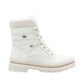 Remonte D0C77-80 Anatomical Leather Boot Ivory