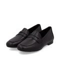 Remonte D0K02-01 Anatomical Leather Moccasin Black Remonte D0K02-01 Anatomical Leather Moccasin Black