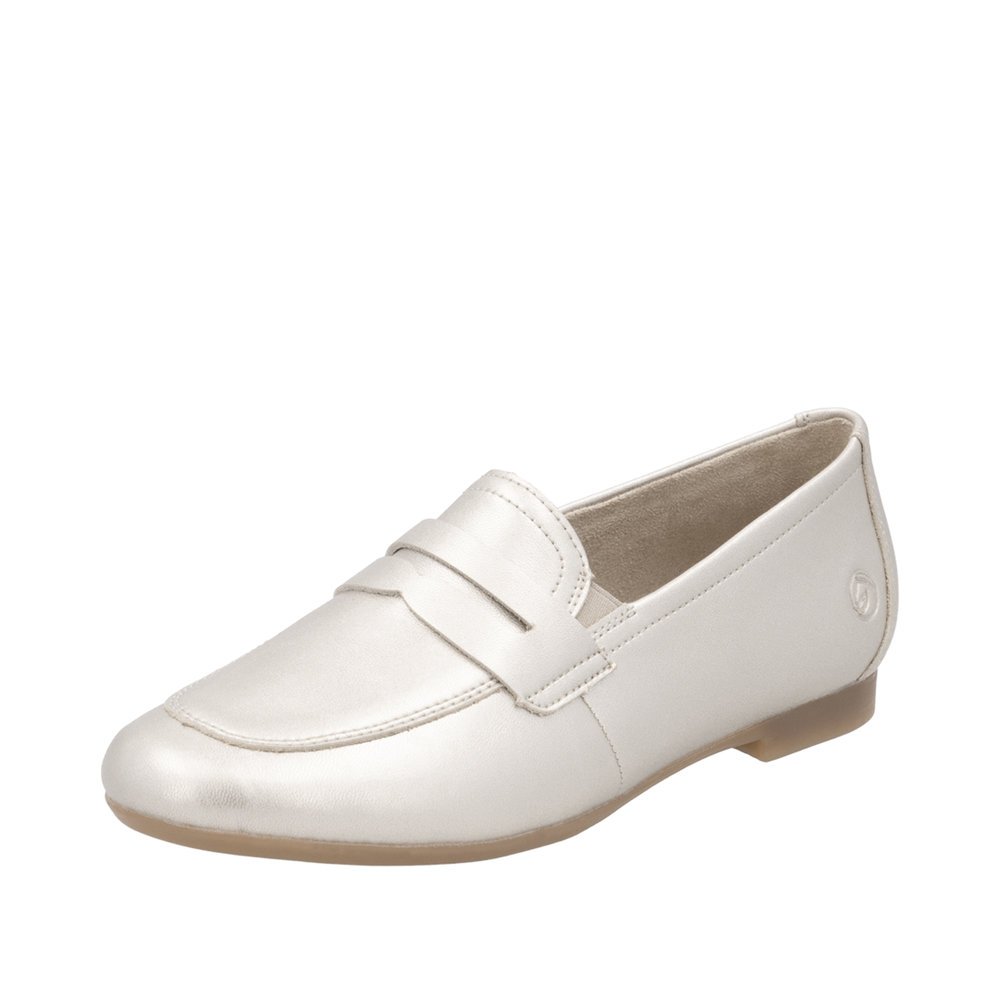 Remonte D0K02-90 Anatomical Leather Moccasin Gold Remonte D0K02-90 Anatomical Leather Moccasin Gold