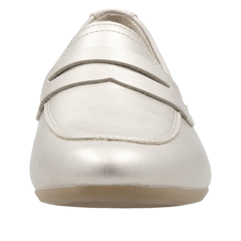 Remonte D0K02-90 Anatomical Leather Moccasin Gold Remonte D0K02-90 Anatomical Leather Moccasin Gold