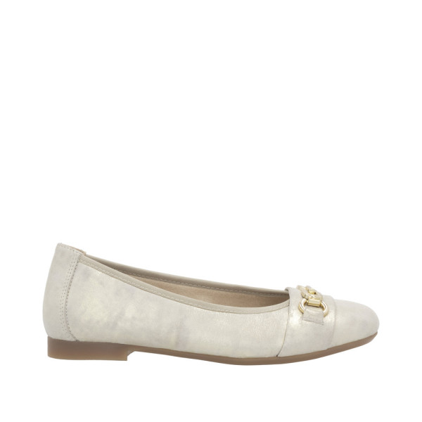 Remonte D0K10-90 Anatomical Leather Ballerina Gold Remonte D0K10-90 Anatomical Leather Ballerina Gold