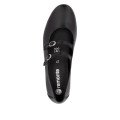 Remonte D0K11-00 Anatomical Leather Ballerina Black Remonte D0K11-00 Anatomical Leather Ballerina Black
