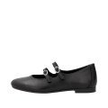 Remonte D0K11-00 Anatomical Leather Ballerina Black Remonte D0K11-00 Anatomical Leather Ballerina Black