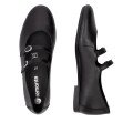 Remonte D0K11-00 Anatomical Leather Ballerina Black Remonte D0K11-00 Anatomical Leather Ballerina Black