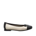 Remonte D0K12-90 Anatomical Leather Ballerina Gold Black Remonte D0K12-90 Anatomical Leather Ballerina Gold Black