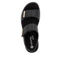 Remonte D0Q59-00 Anatomical Leather Sandal Black 4cm Remonte D0Q59-00 Anatomical Leather Sandal Black 4cm