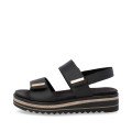Remonte D0Q59-00 Anatomical Leather Sandal Black 4cm Remonte D0Q59-00 Anatomical Leather Sandal Black 4cm