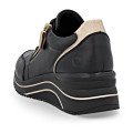 Remonte D0T03-03 Ανατομικό Δερμάτινο Sneaker Μαύρο Remonte D0T03-03 Ανατομικό Δερμάτινο Sneaker Μαύρο