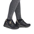 Remonte D0T03-03 Ανατομικό Δερμάτινο Sneaker Μαύρο Remonte D0T03-03 Ανατομικό Δερμάτινο Sneaker Μαύρο