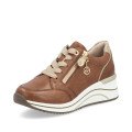 Remonte D0T03-24 Anatomical Leather Sneaker Tan