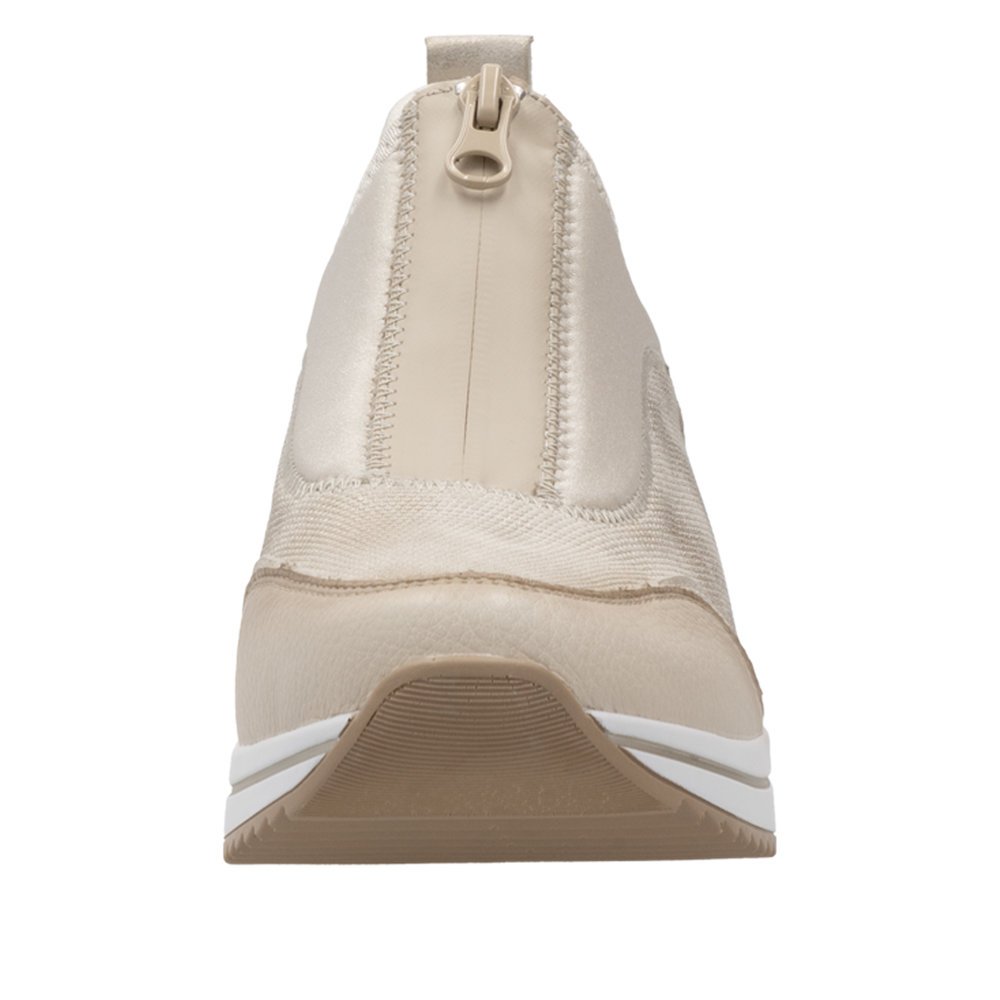 Remonte D0T08-61 Ανατομικό Δερμάτινο Sneaker Μπεζ Remonte D0T08-61 Ανατομικό Δερμάτινο Sneaker Μπεζ