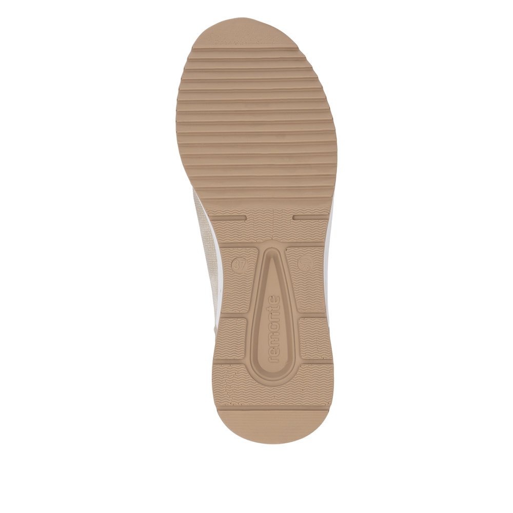 Remonte D0T08-61 Ανατομικό Δερμάτινο Sneaker Μπεζ Remonte D0T08-61 Ανατομικό Δερμάτινο Sneaker Μπεζ