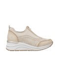 Remonte D0T08-61 Ανατομικό Δερμάτινο Sneaker Μπεζ Remonte D0T08-61 Ανατομικό Δερμάτινο Sneaker Μπεζ