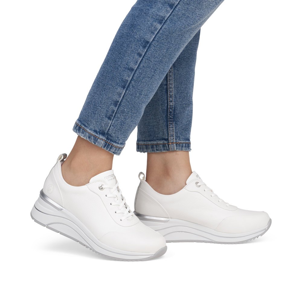 Remonte D0T11-80 Ανατομικό Δερμάτινο Sneaker Λευκό Remonte D0T11-80 Ανατομικό Δερμάτινο Sneaker Λευκό