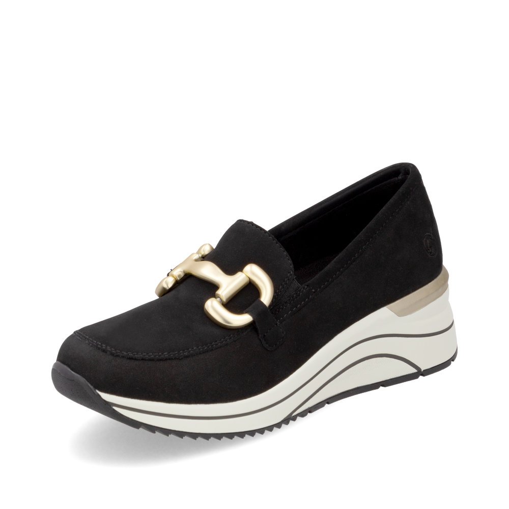 Remonte D0T12-02 Anatomical Leather Sneaker Black Remonte D0T12-02 Anatomical Leather Sneaker Black