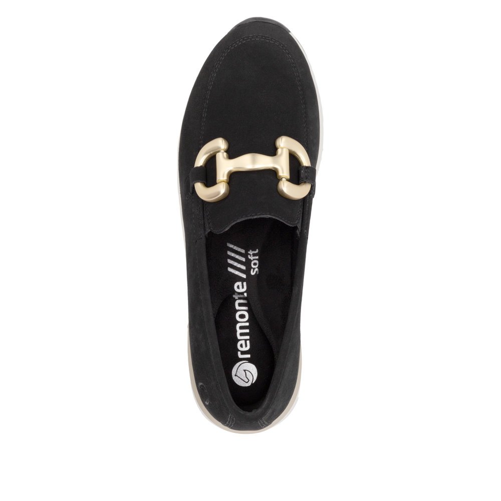 Remonte D0T12-02 Anatomical Leather Sneaker Black Remonte D0T12-02 Anatomical Leather Sneaker Black