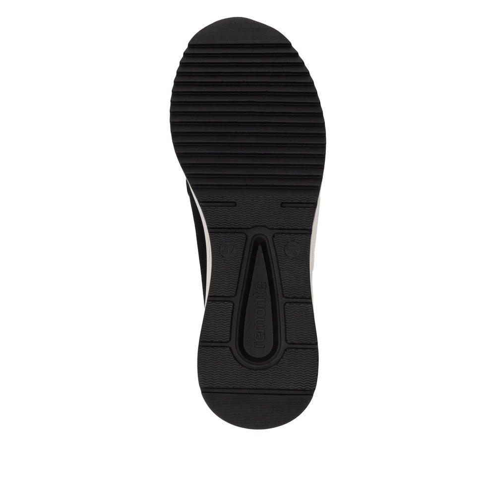 Remonte D0T12-02 Anatomical Leather Sneaker Black Remonte D0T12-02 Anatomical Leather Sneaker Black
