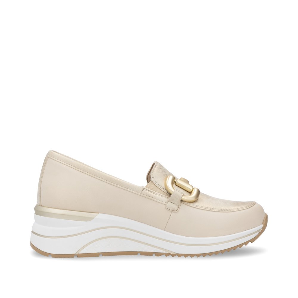 Remonte D0T12-60 Anatomical Leather Sneaker Beige Remonte D0T12-60 Anatomical Leather Sneaker Beige