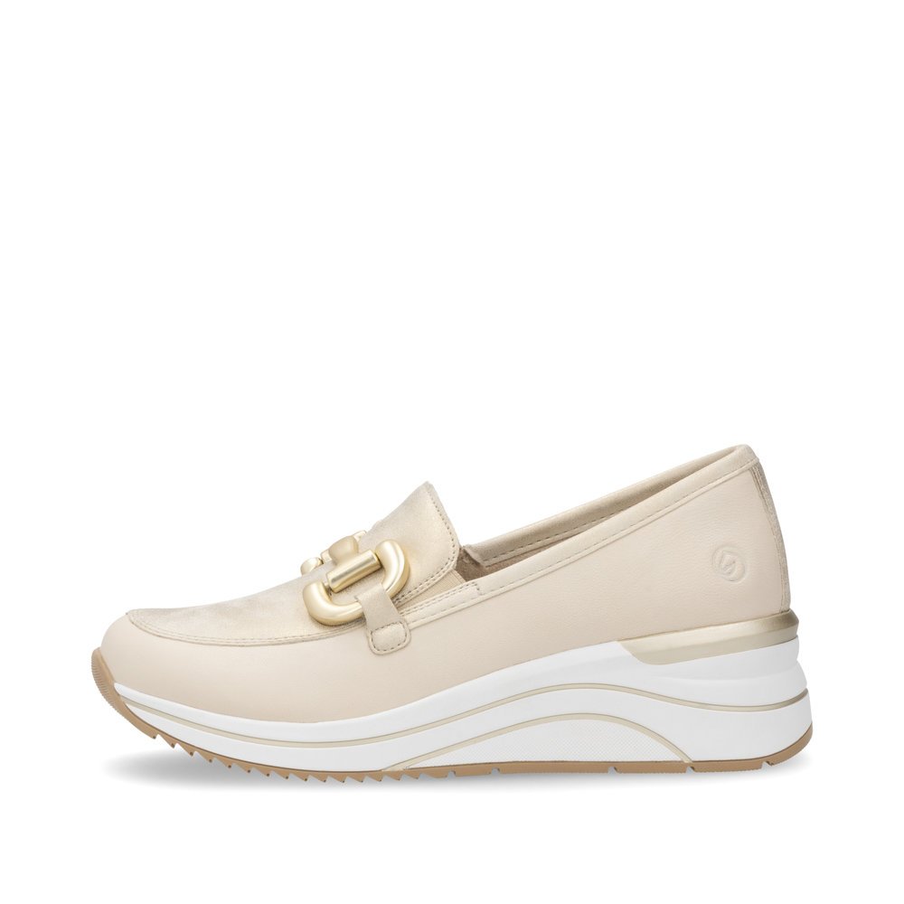 Remonte D0T12-60 Anatomical Leather Sneaker Beige Remonte D0T12-60 Anatomical Leather Sneaker Beige