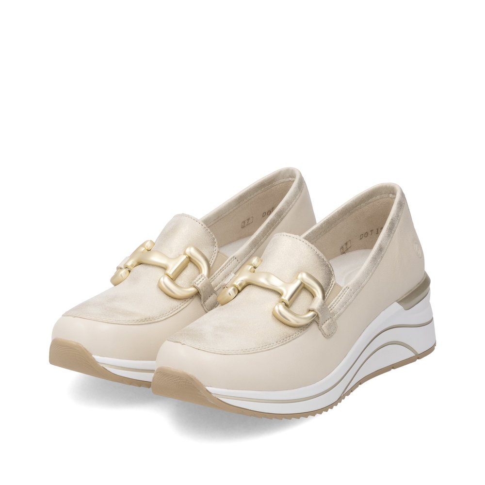 Remonte D0T12-60 Anatomical Leather Sneaker Beige Remonte D0T12-60 Anatomical Leather Sneaker Beige