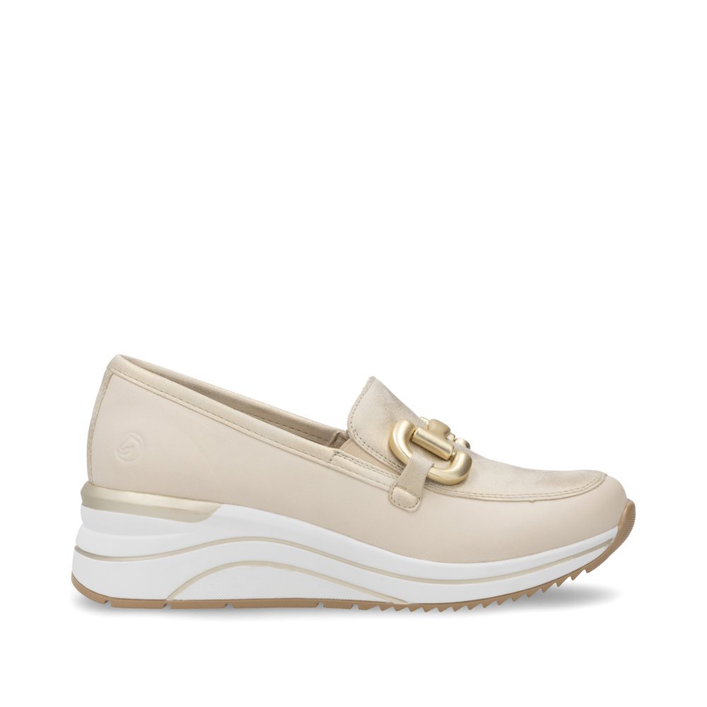 Remonte D0T12-60 Anatomical Leather Sneaker Beige Remonte D0T12-60 Anatomical Leather Sneaker Beige