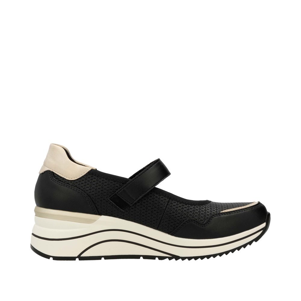 Remonte D0T13-03 Ανατομικό Δερμάτινο Sneaker Μαύρο Remonte D0T13-03 Ανατομικό Δερμάτινο Sneaker Μαύρο