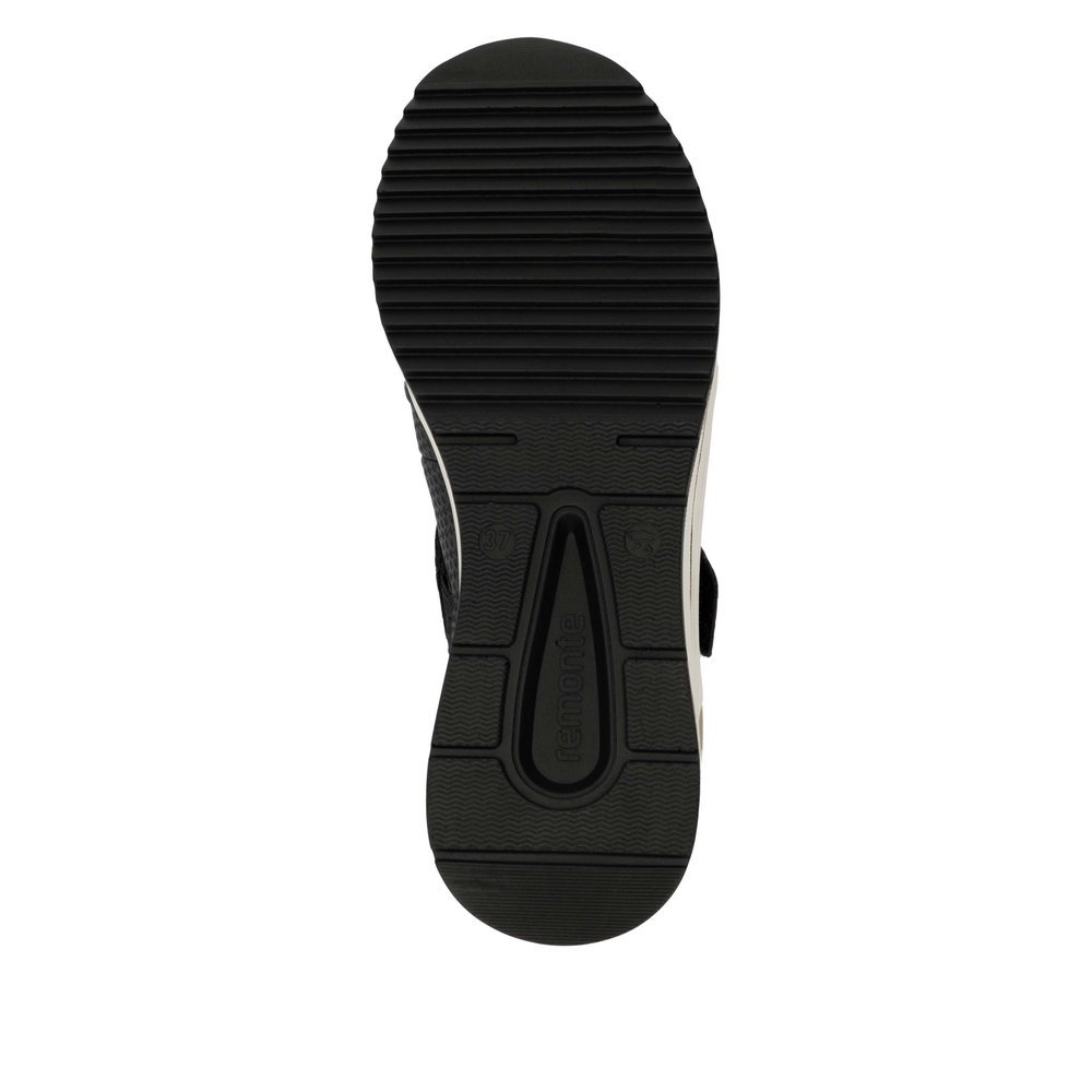 Remonte D0T13-03 Ανατομικό Δερμάτινο Sneaker Μαύρο Remonte D0T13-03 Ανατομικό Δερμάτινο Sneaker Μαύρο