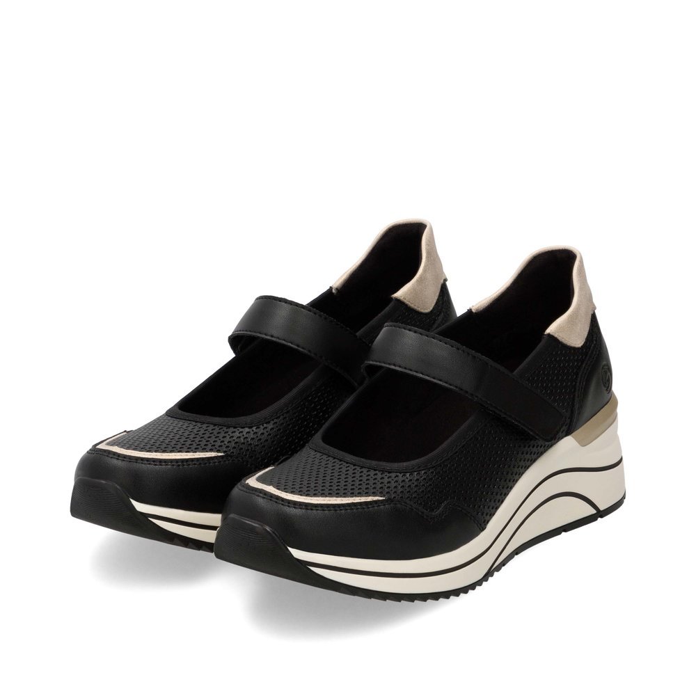 Remonte D0T13-03 Ανατομικό Δερμάτινο Sneaker Μαύρο Remonte D0T13-03 Ανατομικό Δερμάτινο Sneaker Μαύρο