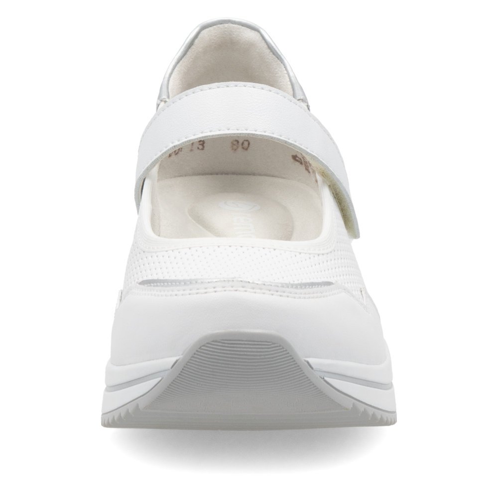 Remonte D0T13-80 Anatomical Leather Sneaker White Remonte D0T13-80 Anatomical Leather Sneaker White