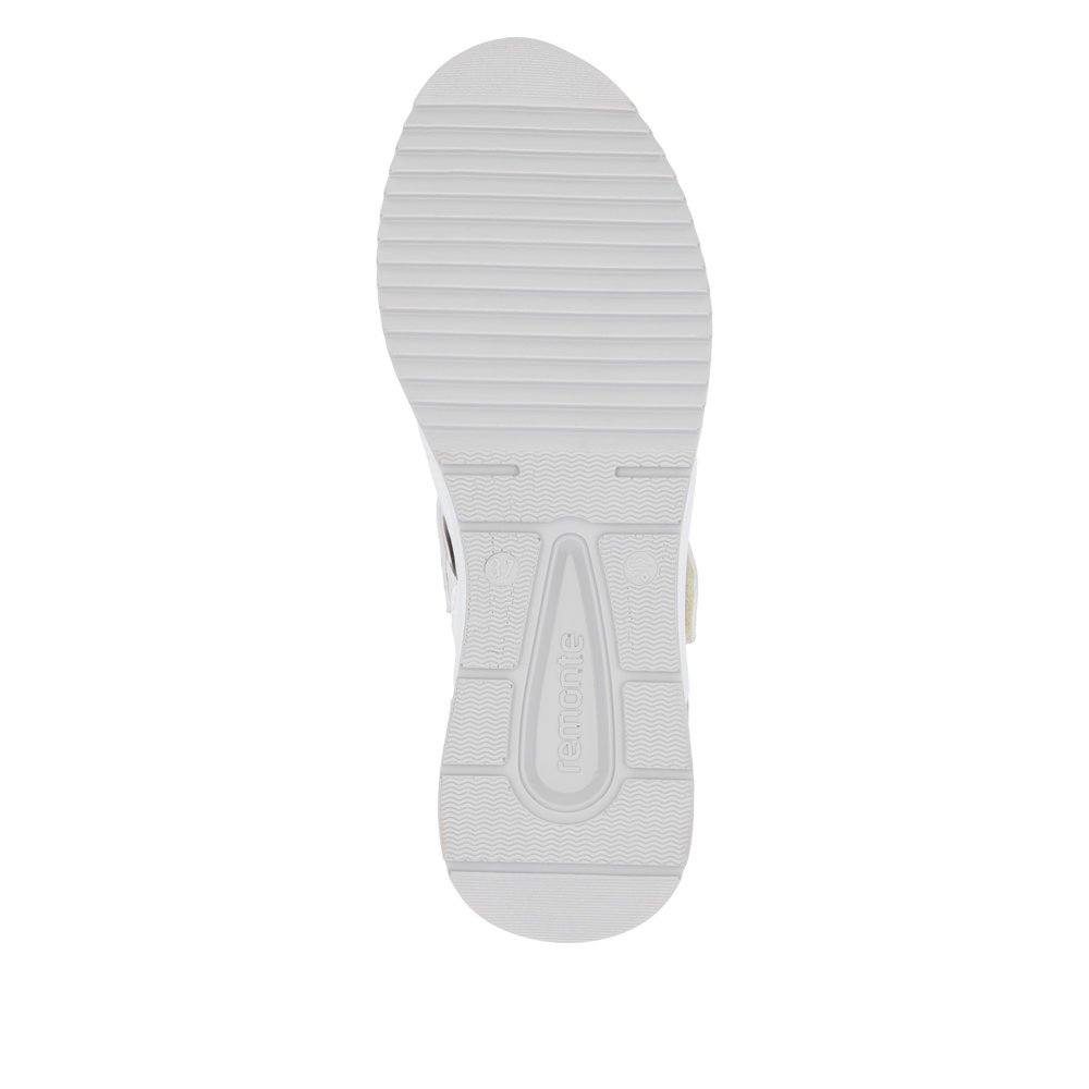 Remonte D0T13-80 Anatomical Leather Sneaker White Remonte D0T13-80 Anatomical Leather Sneaker White
