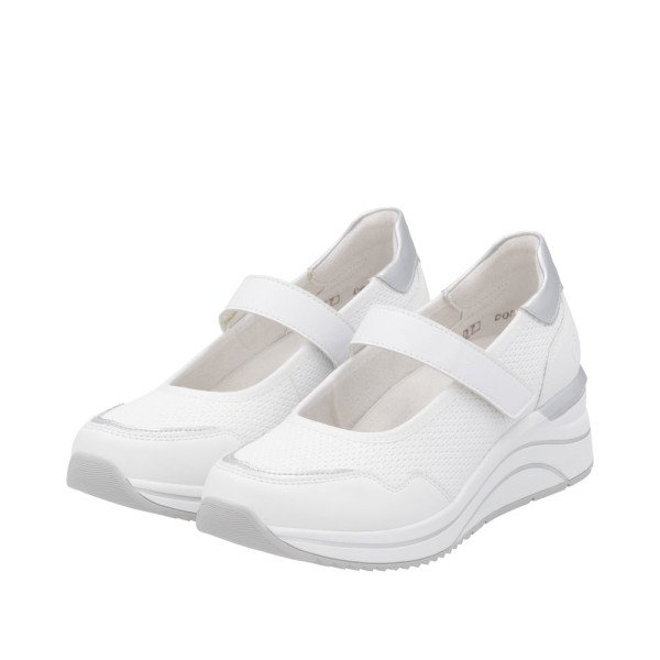 Remonte D0T13-80 Anatomical Leather Sneaker White Remonte D0T13-80 Anatomical Leather Sneaker White