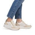 Remonte D0T14-81 Anatomical Leather Sneaker White Beige Remonte D0T14-81 Anatomical Leather Sneaker White Beige