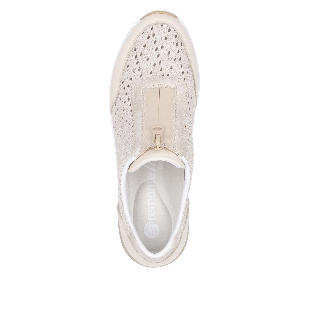 Remonte D0T15-60 Anatomical Leather Sneaker White Remonte D0T15-60 Anatomical Leather Sneaker White