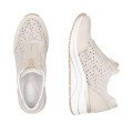 Remonte D0T15-60 Anatomical Leather Sneaker White Remonte D0T15-60 Anatomical Leather Sneaker White