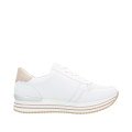 Remonte D1327-81 Anatomical Leather Sneaker White Remonte D1327-81 Anatomical Leather Sneaker White