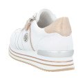 Remonte D1327-81 Anatomical Leather Sneaker White Remonte D1327-81 Anatomical Leather Sneaker White