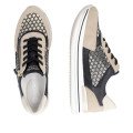 Remonte D1329-03 Anatomical Leather Sneaker Beige Remonte D1329-03 Anatomical Leather Sneaker Beige