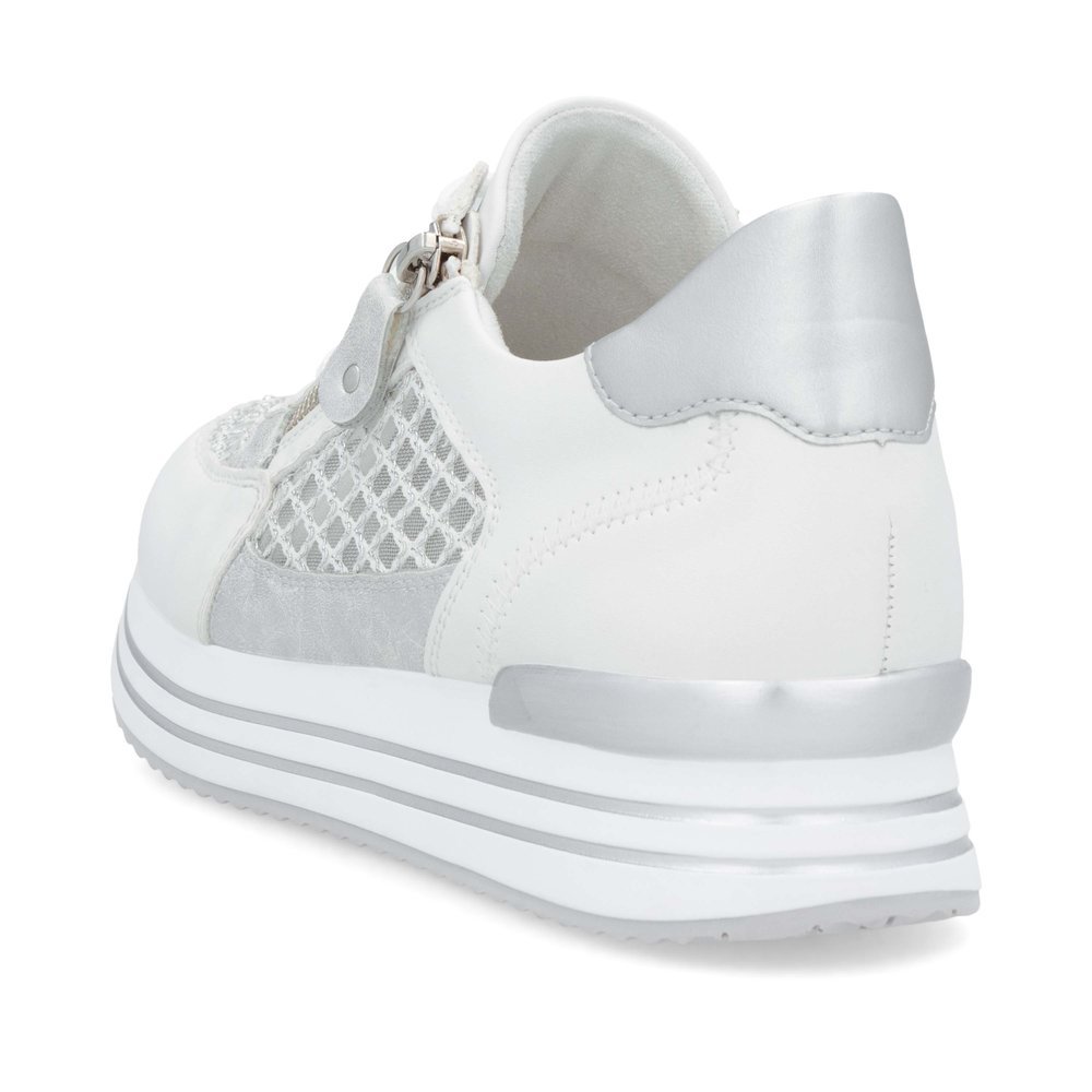 Remonte D1329-80 Anatomical Leather Sneaker White Remonte D1329-80 Anatomical Leather Sneaker White