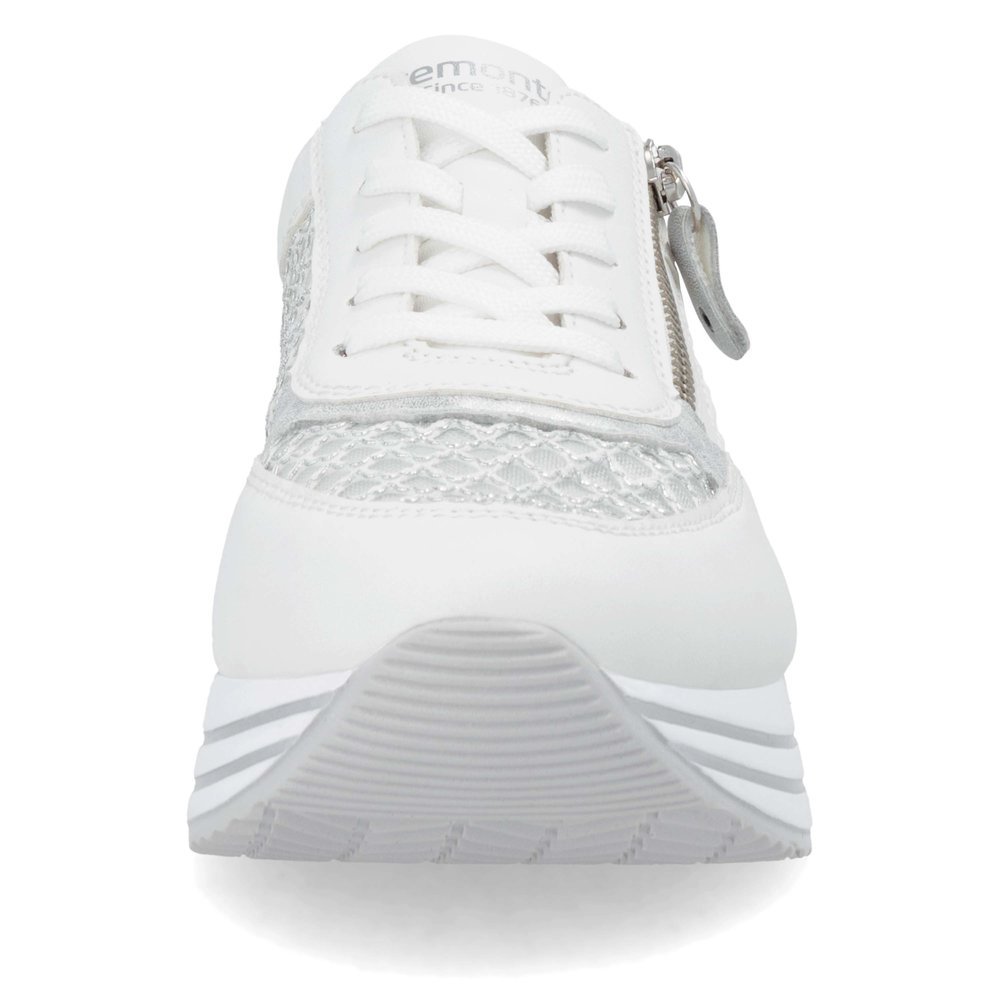 Remonte D1329-80 Anatomical Leather Sneaker White Remonte D1329-80 Anatomical Leather Sneaker White