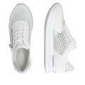 Remonte D1329-80 Anatomical Leather Sneaker White Remonte D1329-80 Anatomical Leather Sneaker White