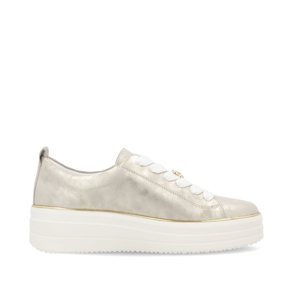 Remonte D1C03-60 Anatomical Leather Sneaker Beige Remonte D1C03-60 Anatomical Leather Sneaker Beige