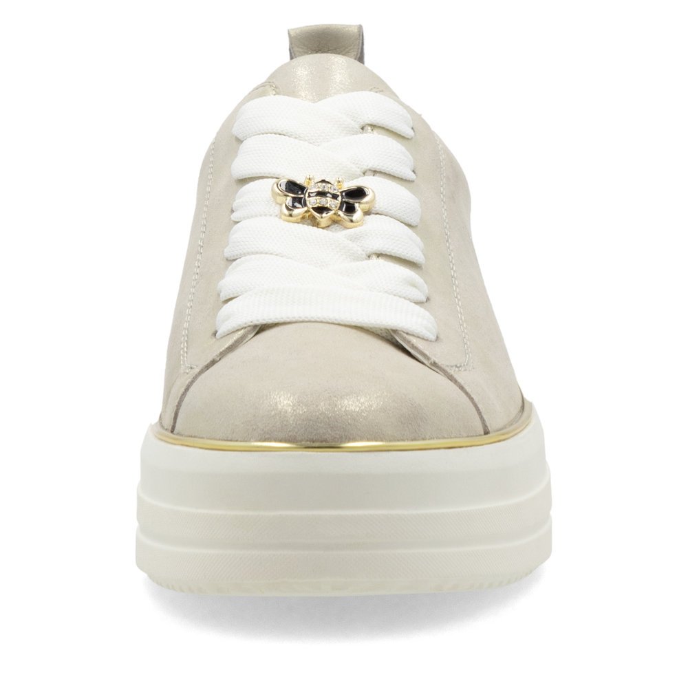 Remonte D1C03-60 Anatomical Leather Sneaker Beige Remonte D1C03-60 Anatomical Leather Sneaker Beige