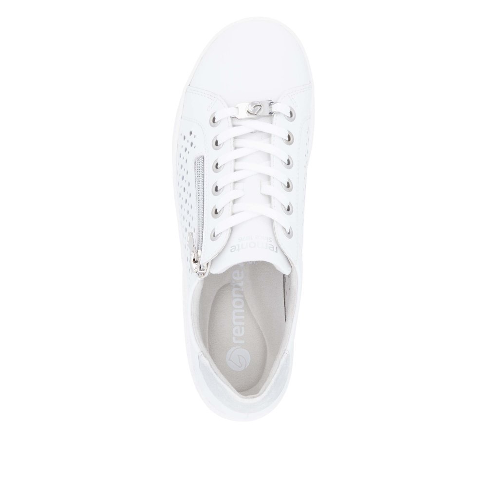 Remonte D1E08-80 Ανατομικό Δερμάτινο Sneaker Λευκό Remonte D1E08-80 Ανατομικό Δερμάτινο Sneaker Λευκό