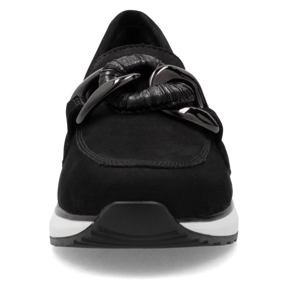 Remonte D1G11-02 Anatomical Leather Moccasin Black Remonte D1G11-02 Anatomical Leather Moccasin Black