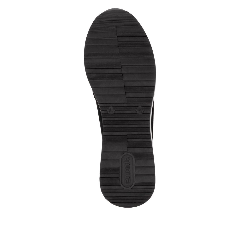 Remonte D1G11-02 Anatomical Leather Moccasin Black Remonte D1G11-02 Anatomical Leather Moccasin Black
