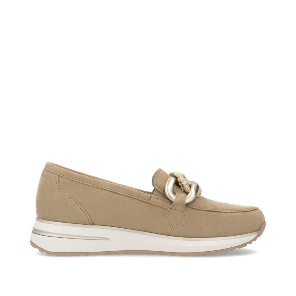 Remonte D1G11-62 Anatomic Leather Moccasin Beige Remonte D1G11-62 Anatomic Leather Moccasin Beige