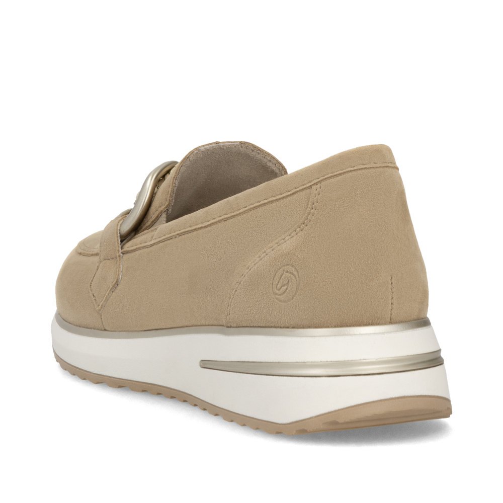 Remonte D1G11-62 Anatomic Leather Moccasin Beige Remonte D1G11-62 Anatomic Leather Moccasin Beige