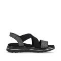 Remonte D1J50-02 Anatomical Leather Sandal Black 4cm Remonte D1J50-02 Anatomical Leather Sandal Black 4cm