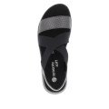 Remonte D1J50-02 Anatomical Leather Sandal Black 4cm Remonte D1J50-02 Anatomical Leather Sandal Black 4cm