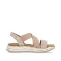 Remonte D1J50-31 Ανατομικό Δερμάτινο Πέδιλο Μπεζ 4cm Remonte D1J50-31 Ανατομικό Δερμάτινο Πέδιλο Μπεζ 4cm